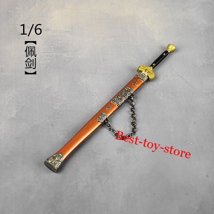 1/6 Scale Long Sword Sabre 22cm Ancient Weapons Model Fit 12''Action Figure Body - Picture 23 of 33