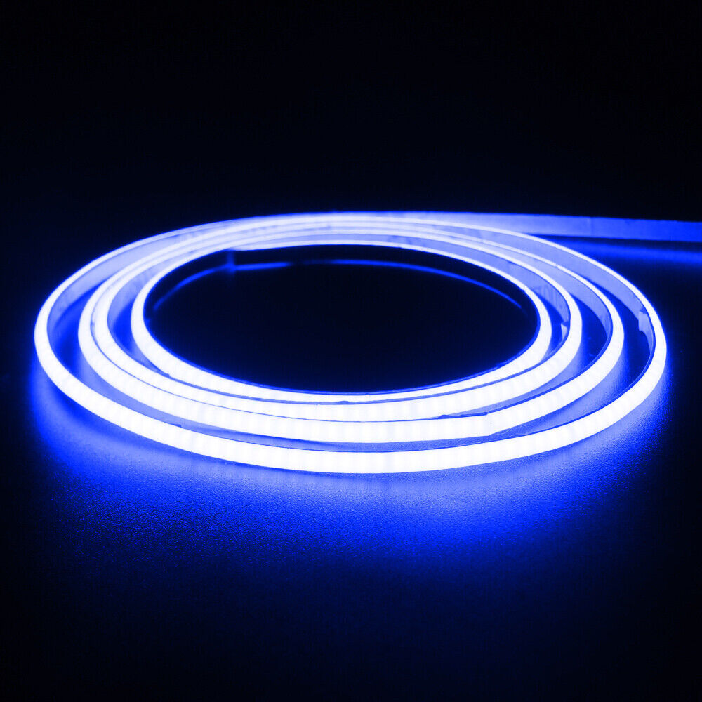 High Density 480LEDs 12V 24V 4mm Thin COB LED Strip Flexible Dimmable Tape Light - Picture 15 of 22