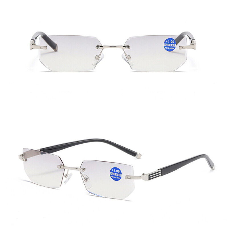 Randlose Lesebrille Anti-Blaulicht Lesebrille +1,0 ~ 4,0 Unisex - Bild 17 von 17