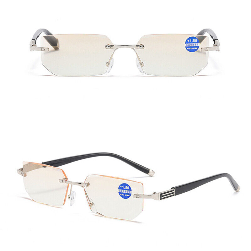 Randlose Lesebrille Anti-Blaulicht Lesebrille +1,0 ~ 4,0 Unisex - Bild 16 von 17