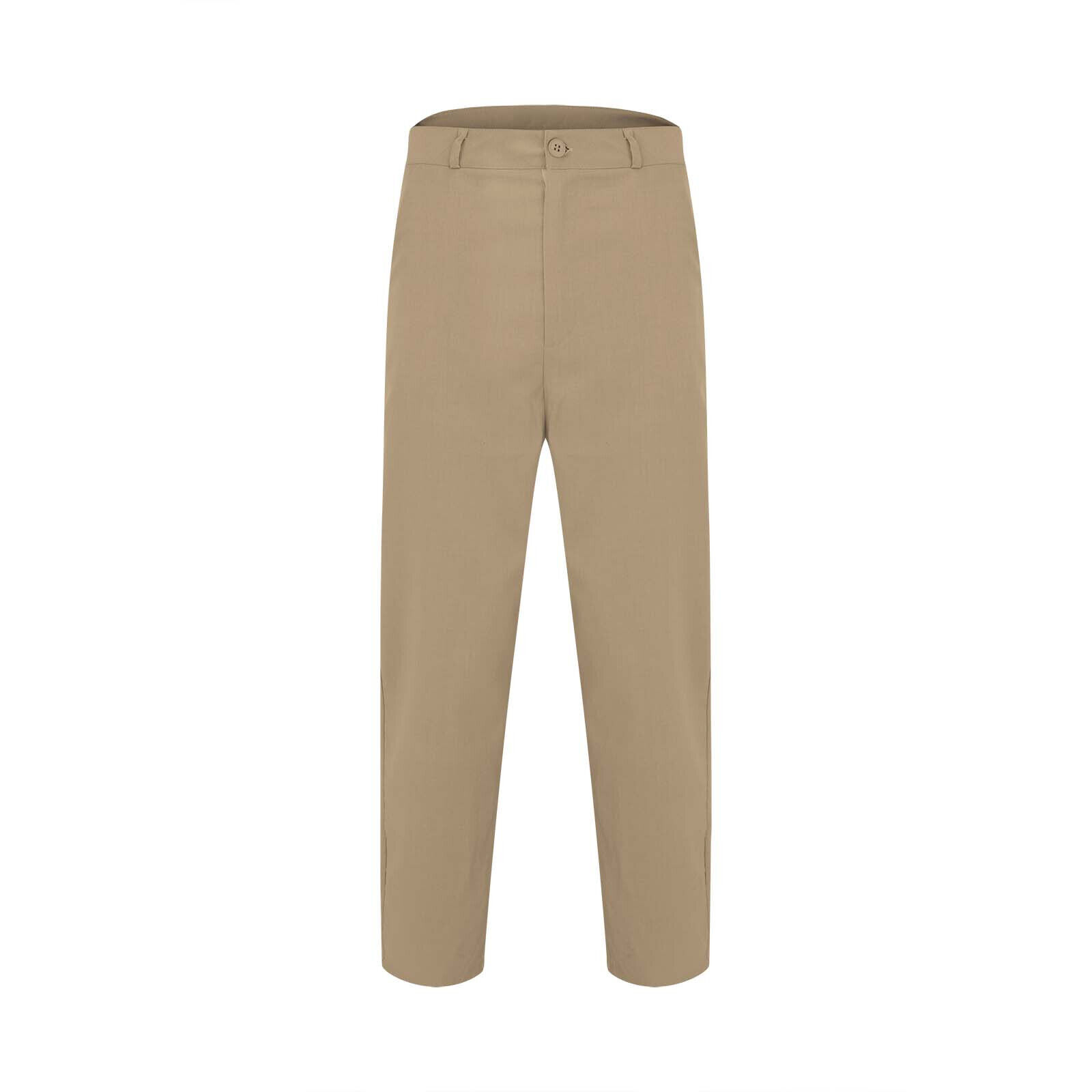 Mens Slim Fit Dress Pants Stretch Skinny Flat-Front Business Casual Suit Pants - Picture 36 of 42