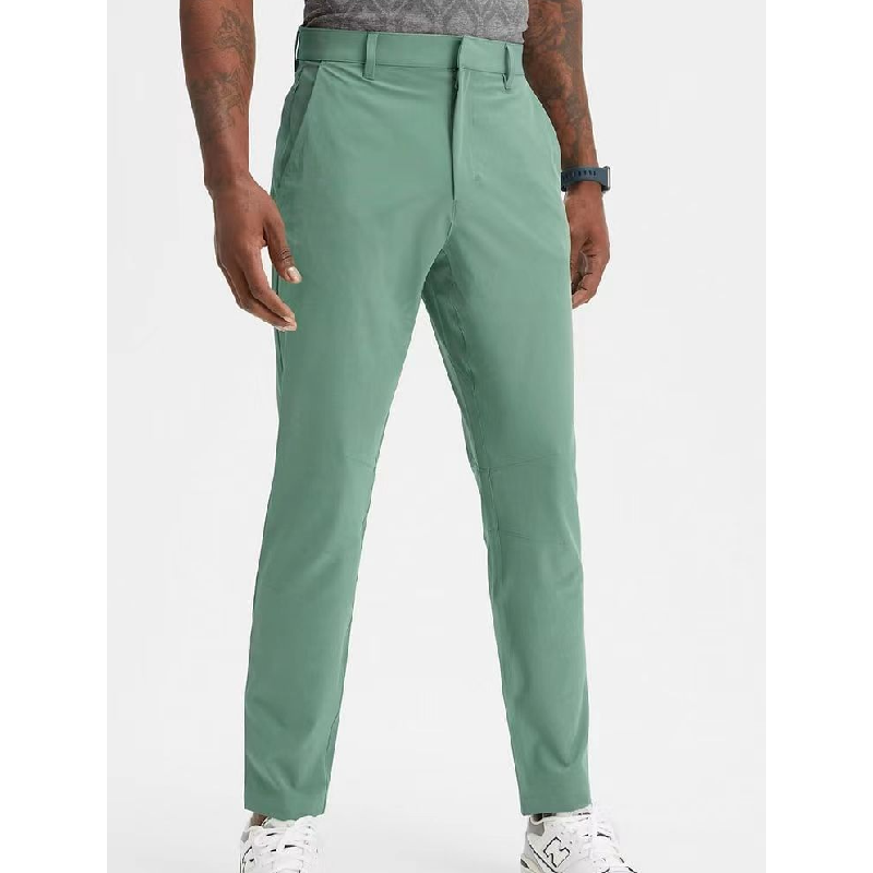 Mens Slim Fit Dress Pants Stretch Skinny Flat-Front Business Casual Suit Pants - Picture 38 of 42