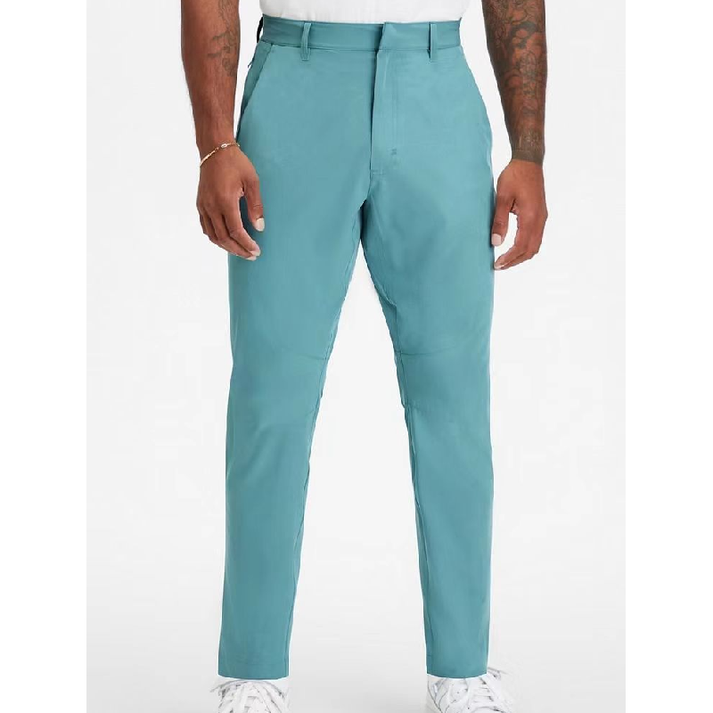 Mens Slim Fit Dress Pants Stretch Skinny Flat-Front Business Casual Suit Pants - Picture 39 of 42