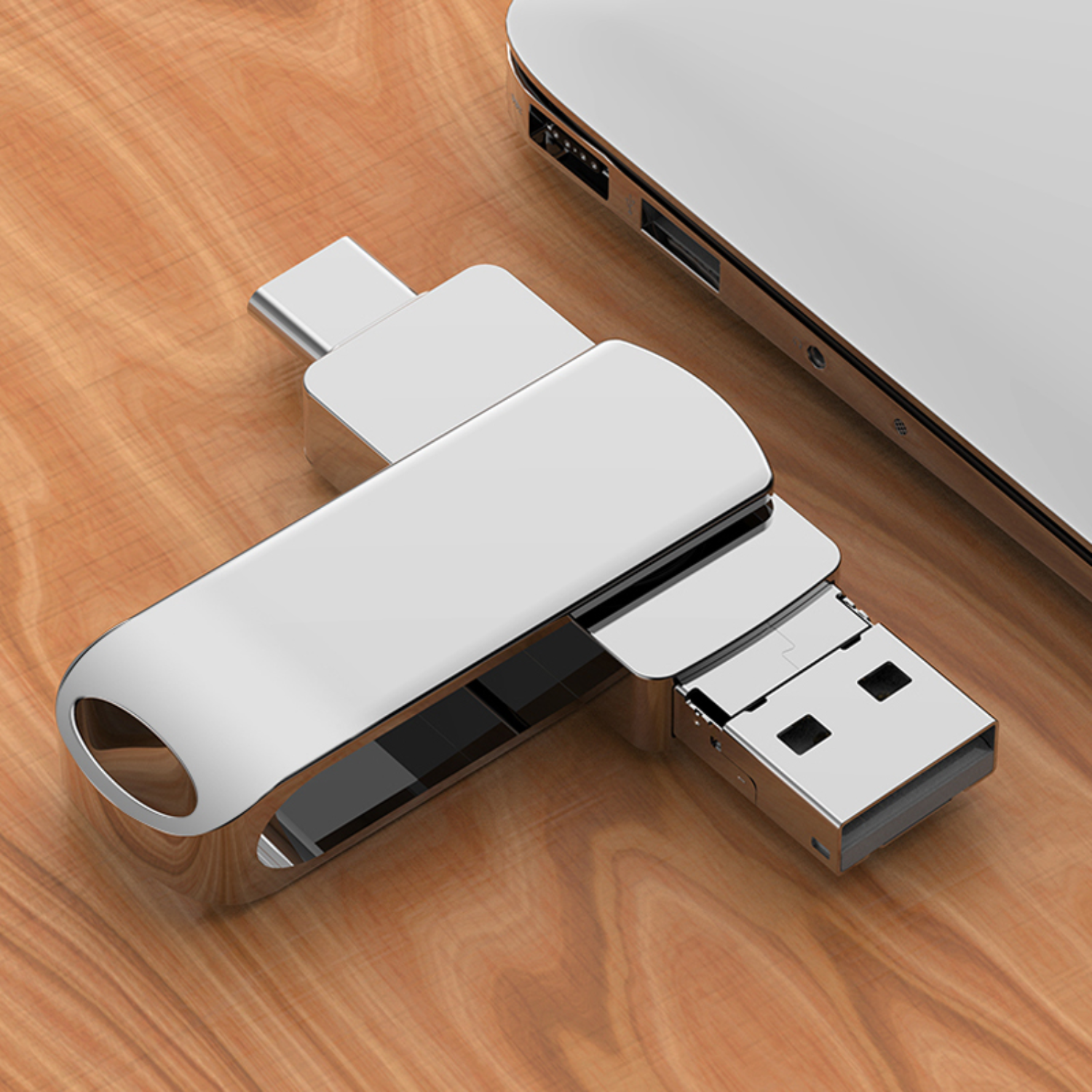 Unidad flash 4 en 1 USB3.0 2TB tipo C OTG lápiz disco para iPhone Android - Imagen 10 de 10