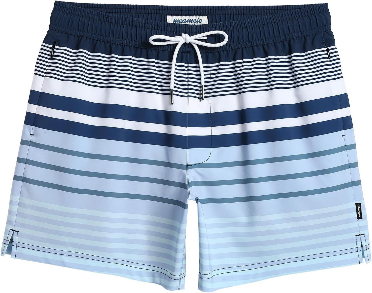 Men's 5" Quick-Dry Swim Trunks with Mesh Lining & Zipper Pockets - Picture 22 of 25
