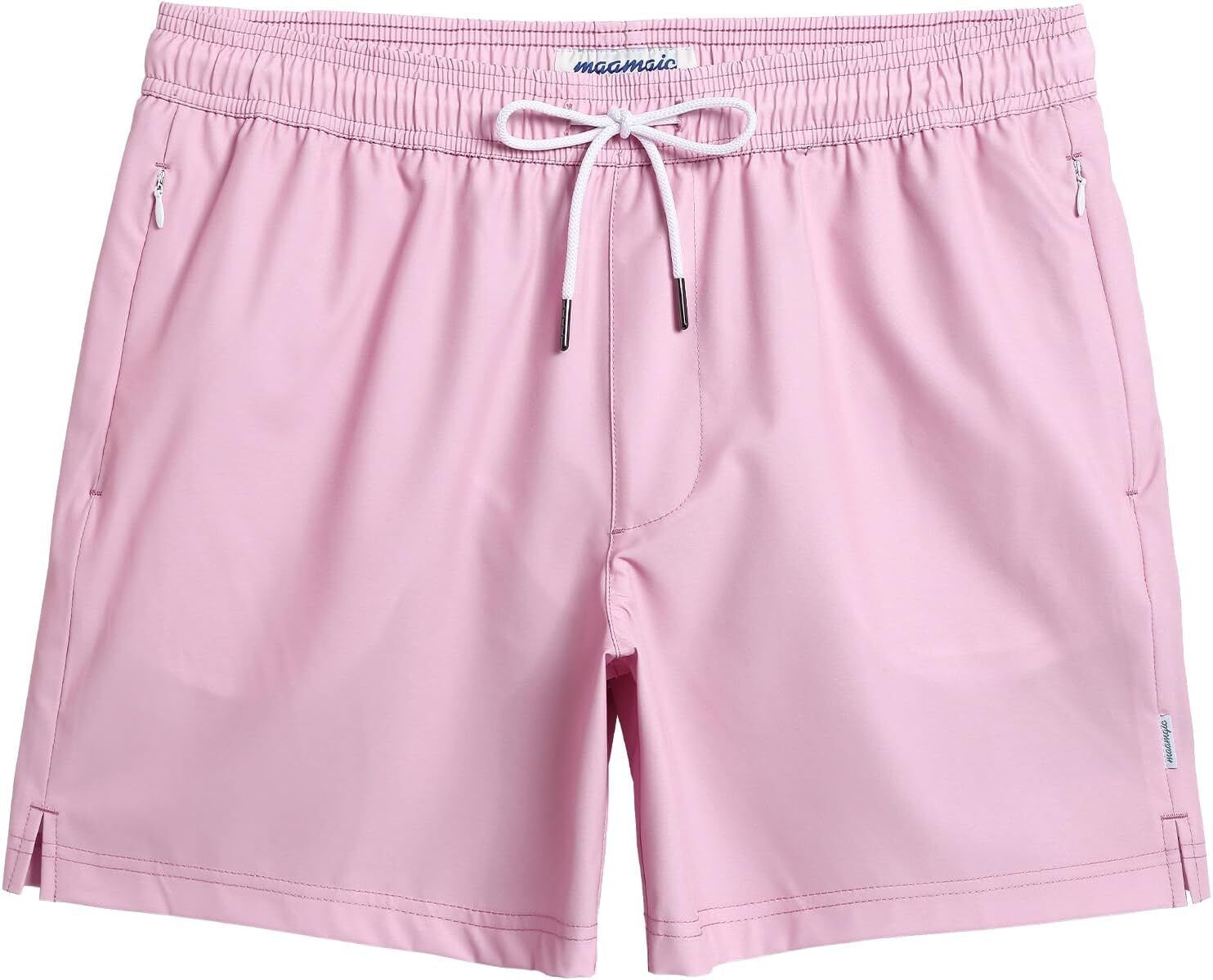 Men's 5" Quick-Dry Swim Trunks with Mesh Lining & Zipper Pockets - Picture 25 of 25