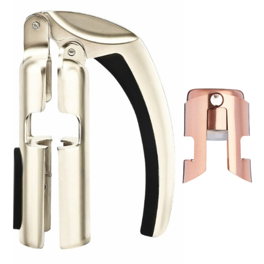Alloy Sparkling Champagne Bottle Opener Wine Cork Puller Stopper Easy to Use - Picture 13 of 13