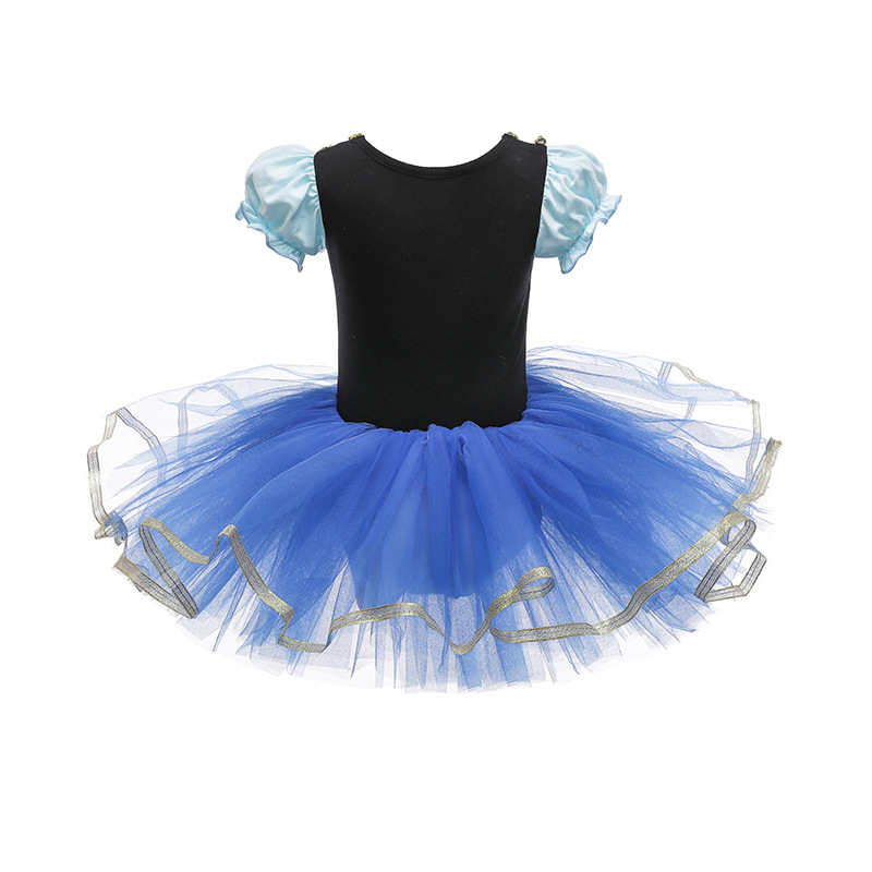 Girls Ballerina Ballet Dance Dress Elsa Snow White Leotard Tutu Skirts Costumes - Picture 31 of 64