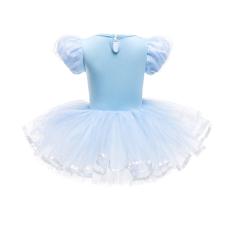 Girls Ballerina Ballet Dance Dress Elsa Snow White Leotard Tutu Skirts Costumes - Picture 35 of 64