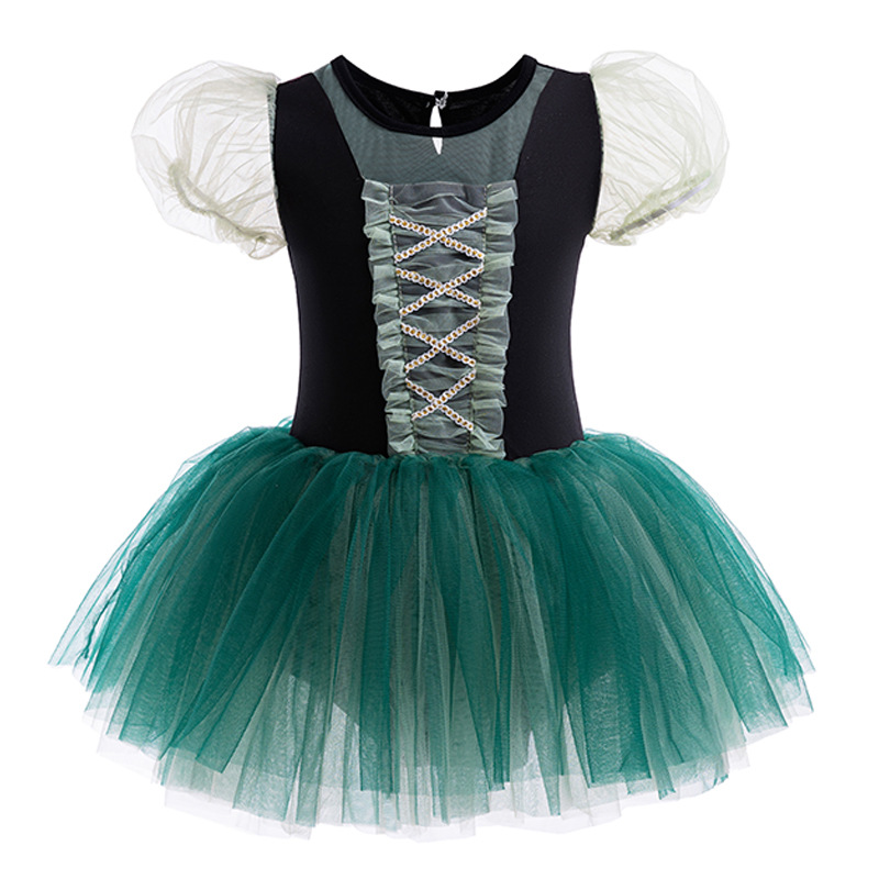 Girls Ballerina Ballet Dance Dress Elsa Snow White Leotard Tutu Skirts Costumes - Picture 57 of 64