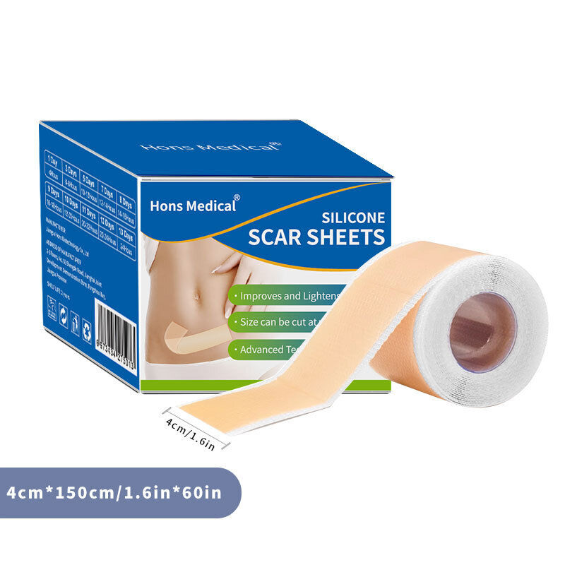 Medical Grade Silicone Scar Tape Upgrade Adhesives Silicone Scar Sheets - Picture 14 of 14