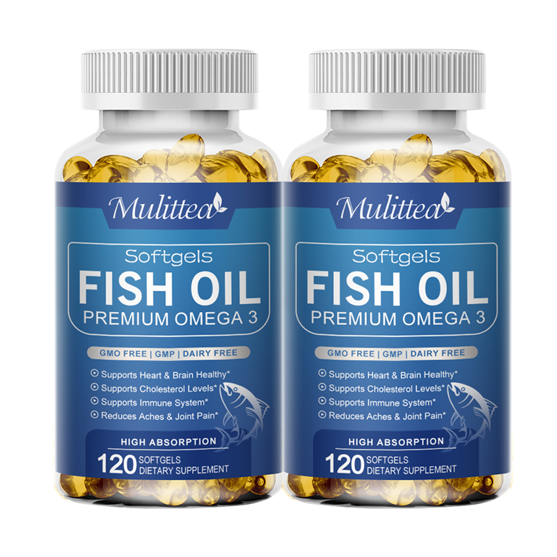 Omega 3 Fish Oil - 120 Capsules 3x Strength EPA & DHA Highest Potency - Picture 12 of 13