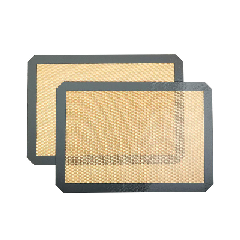 2 Pack Silicone Baking Mat Bakeware Oven Non Stick Cookie Tray Heat Resistant