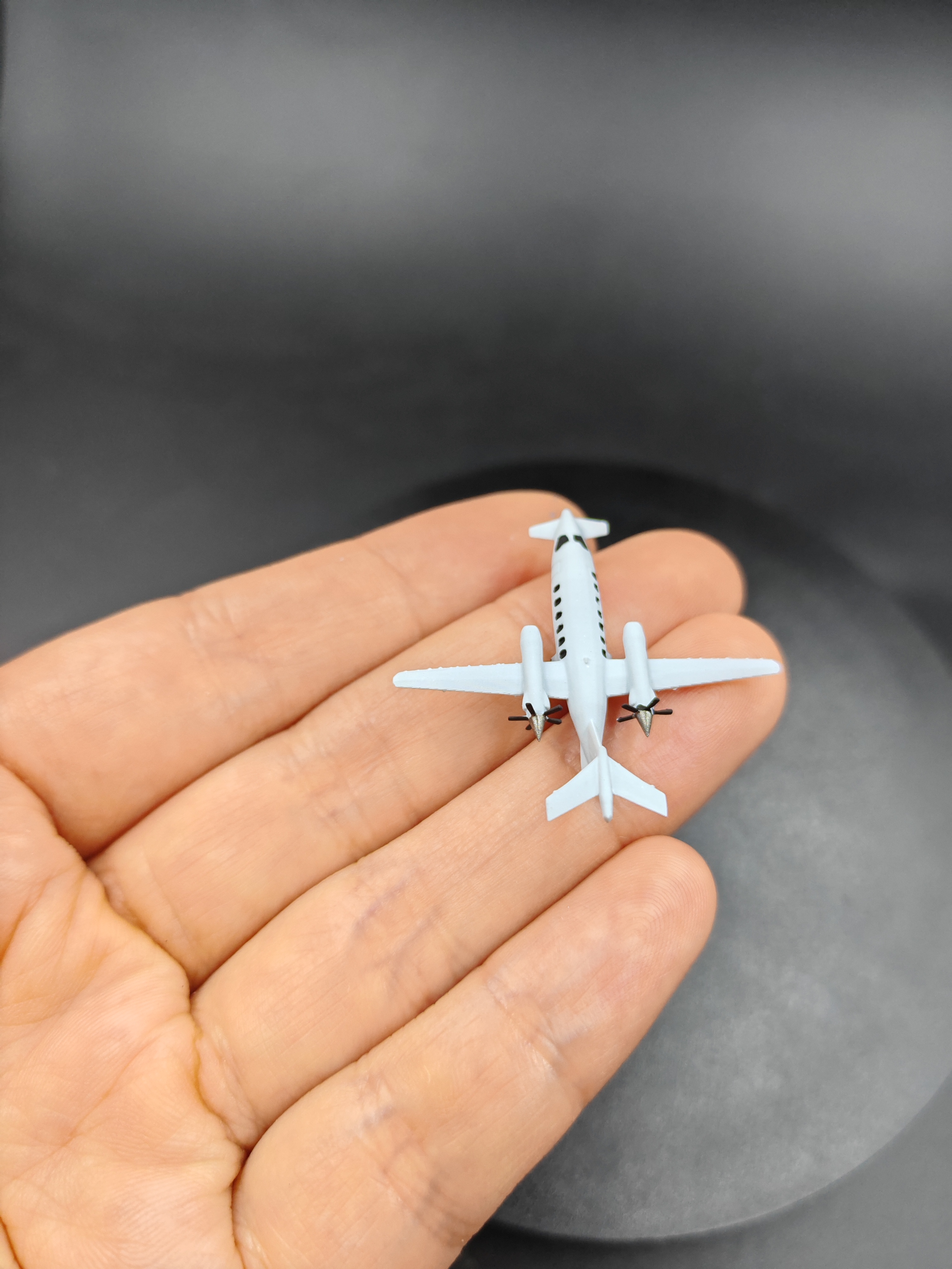 Impresión 3D modelo 1/350/400 italiano Piaggio P.180 Avanti jet privado 2/piezas - Imagen 11 de 14