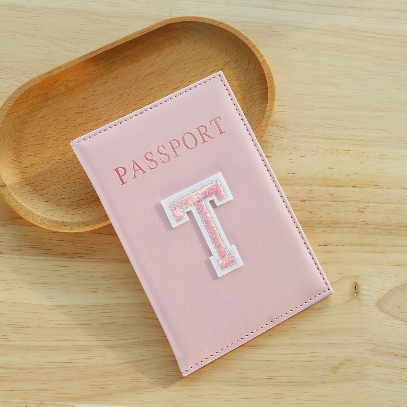 Custom Baseball Passport Holder w/ Initials - Faux Leather Case, Perfect Gift - Picture 21 of 24