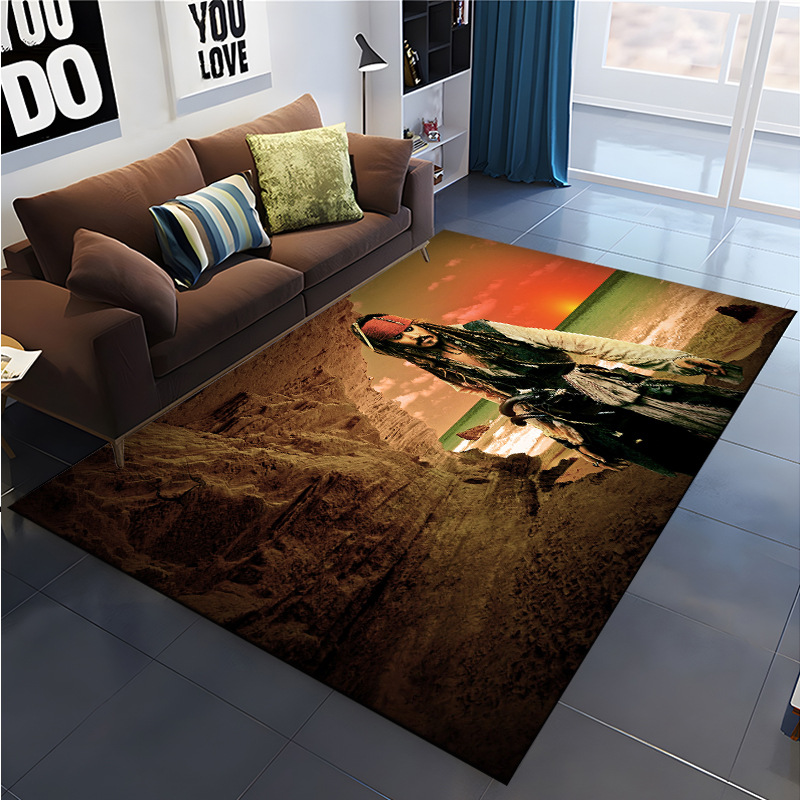 Pirates of the Caribbean Large Area Rugs Carpets Home bedroom beautiful nice