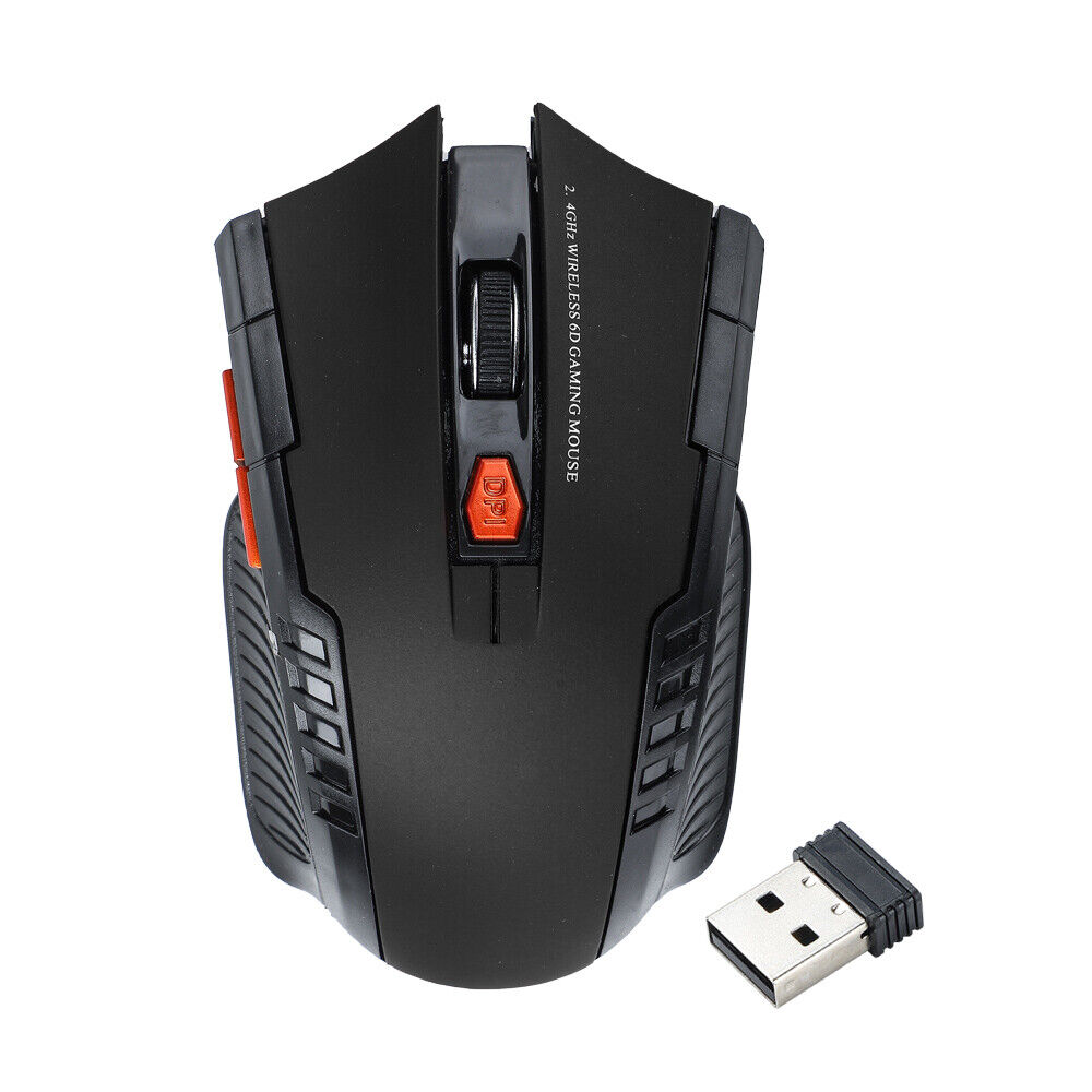 Pc Optical Wireless Mouse Laptop Cordless Usb Computer 2.4GHz Gaming Scroll Mice - Picture 24 of 27