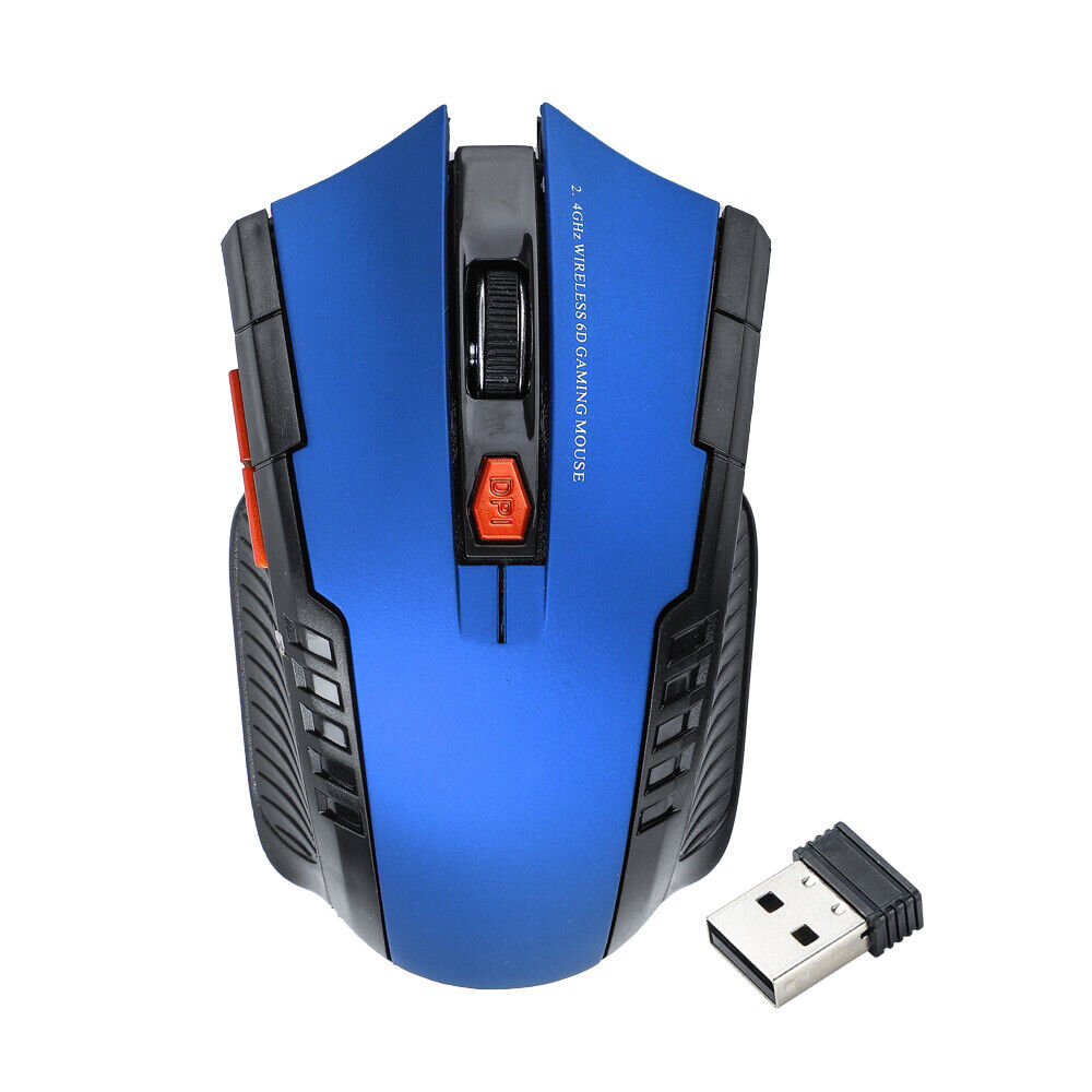Pc Optical Wireless Mouse Laptop Cordless Usb Computer 2.4GHz Gaming Scroll Mice - Picture 25 of 27