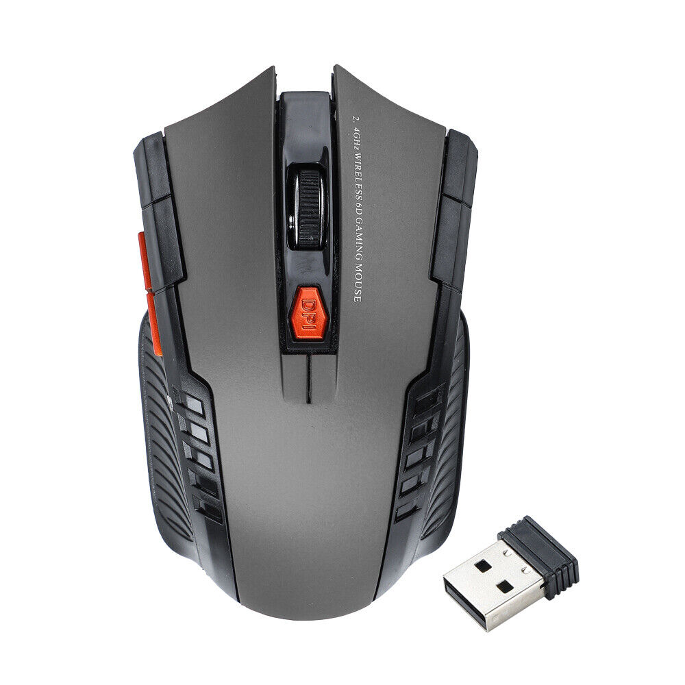 Pc Optical Wireless Mouse Laptop Cordless Usb Computer 2.4GHz Gaming Scroll Mice - Picture 26 of 27