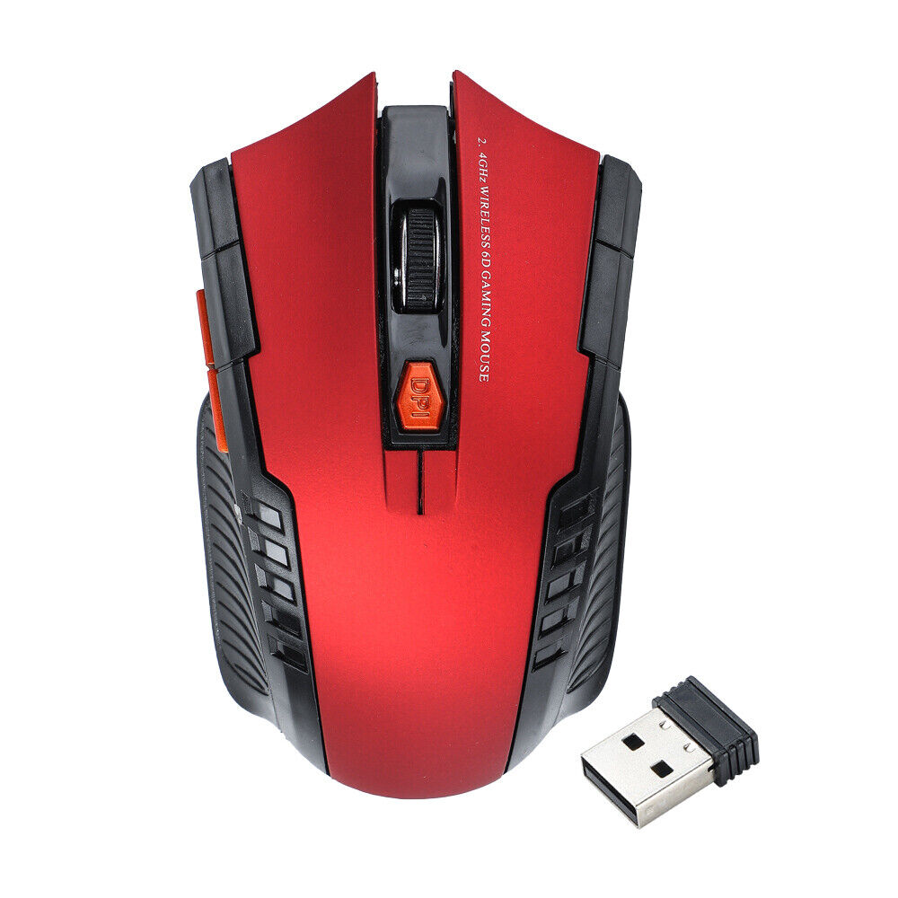 Pc Optical Wireless Mouse Laptop Cordless Usb Computer 2.4GHz Gaming Scroll Mice - Picture 27 of 27