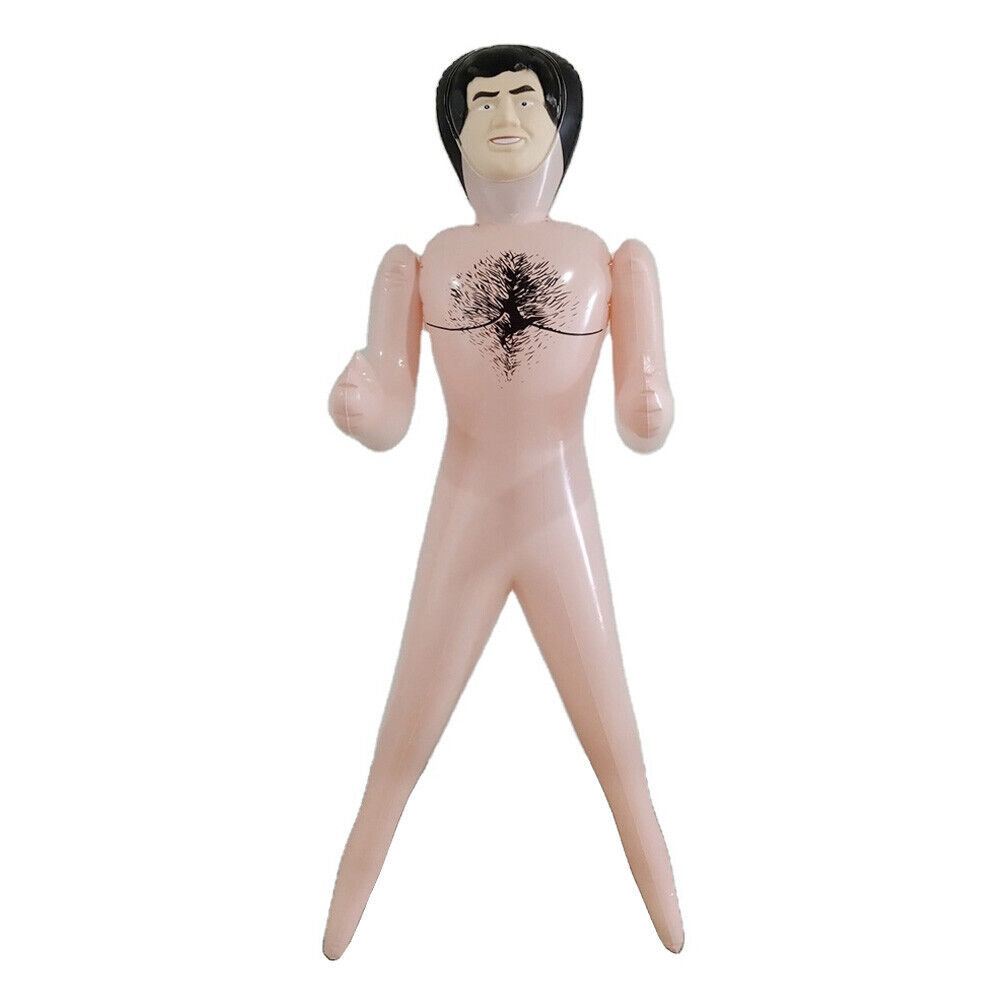59" Inflatable Boyfriend Blow Up Male Doll for Girl Bachelorette Hens Party Gift - Picture 8 of 9