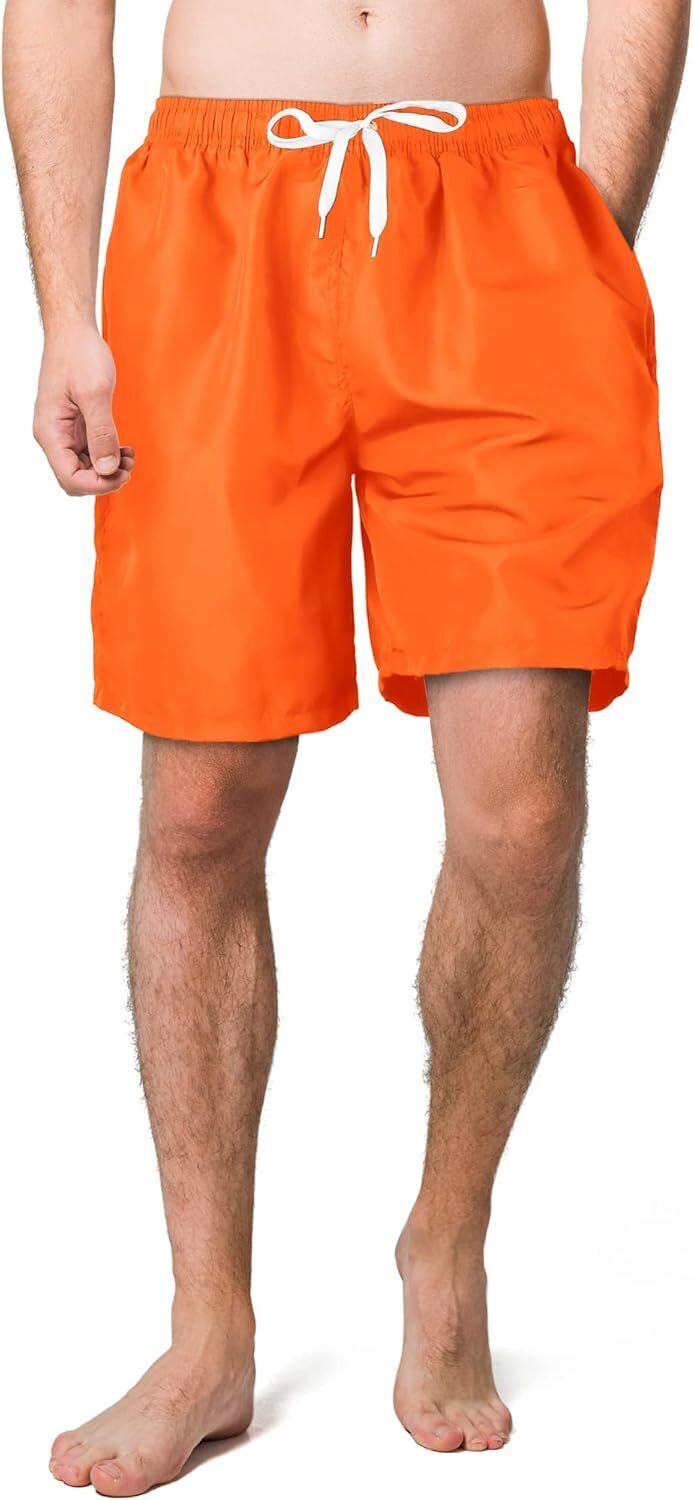 Men's Lightweight Swim Shorts �C Quick-Dry, Mesh Lined, 7-Inch Inseam for Summer - Picture 31 of 46