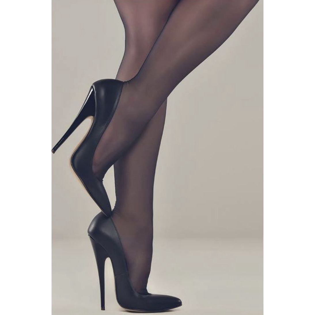 Sexy zapatos de vestir de tacón alto de aguja con punta puntiaguda de 16 cm para mujer talla grande 4-11 - Imagen 8 de 10