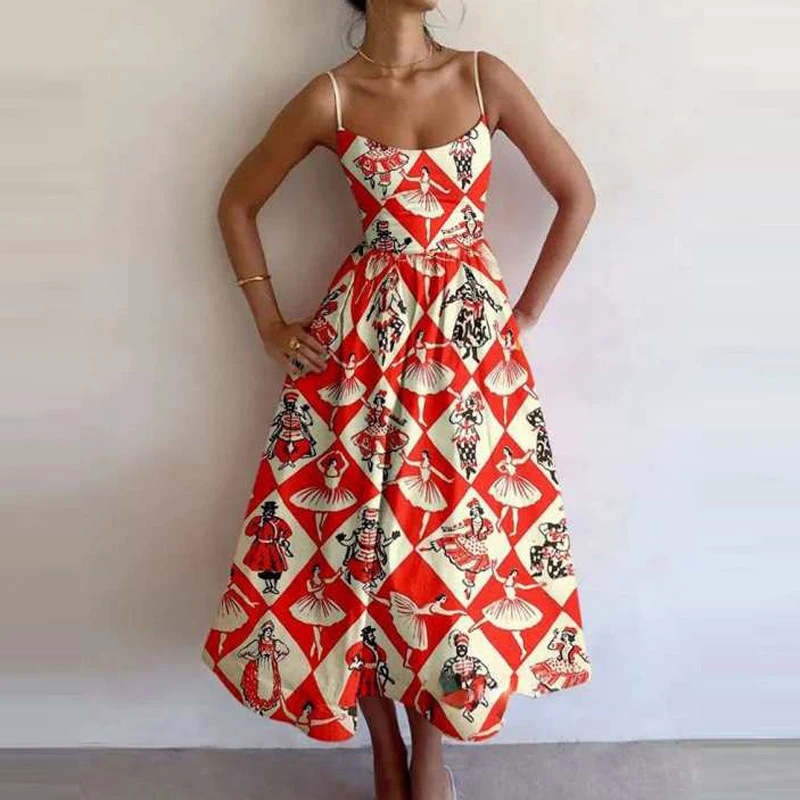 Women Floral Boho Maxi Dress Ladies Summer Holiday Beach Long Sundress Plus Size