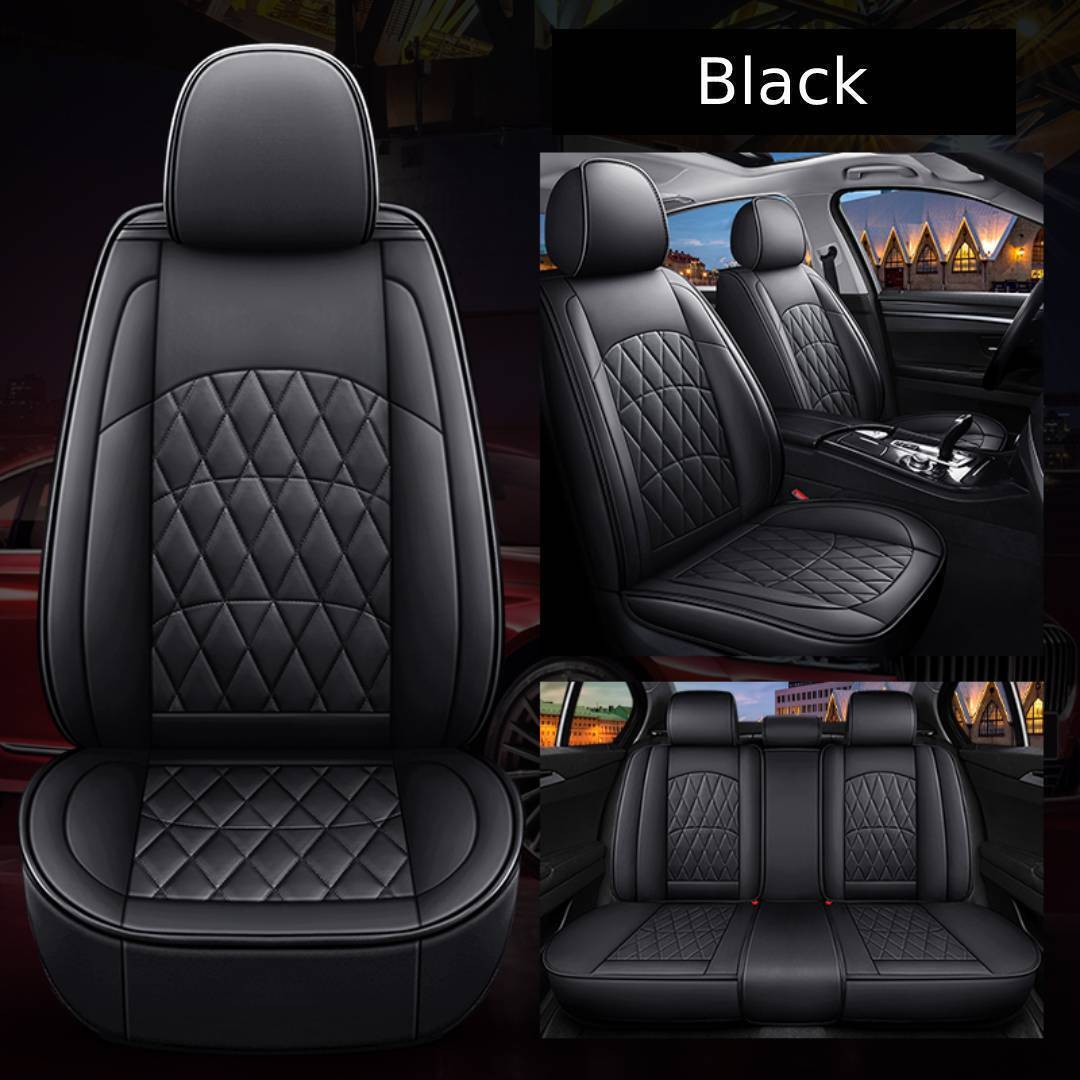 For Honda HR-V , Full Wrap Around Car Seat Cover 5 Seater PU Leather - Picture 17 of 17