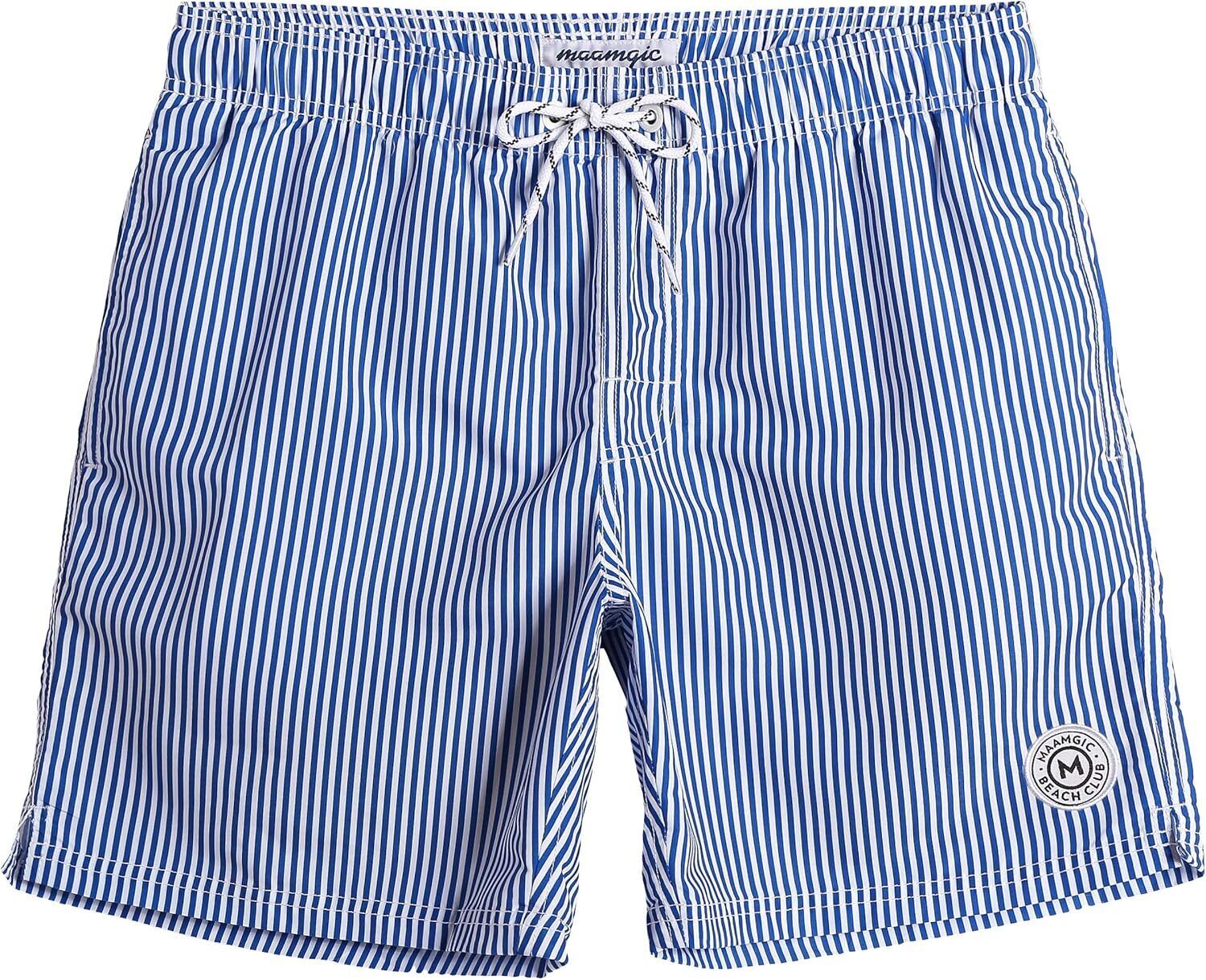 Men's Quick Dry Swim Trunks 7 Inch, Mesh Lining Funny Swim Shorts Bathing Suit - Picture 22 of 62