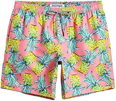 Men's Quick Dry Swim Trunks 7 Inch, Mesh Lining Funny Swim Shorts Bathing Suit - Picture 23 of 62