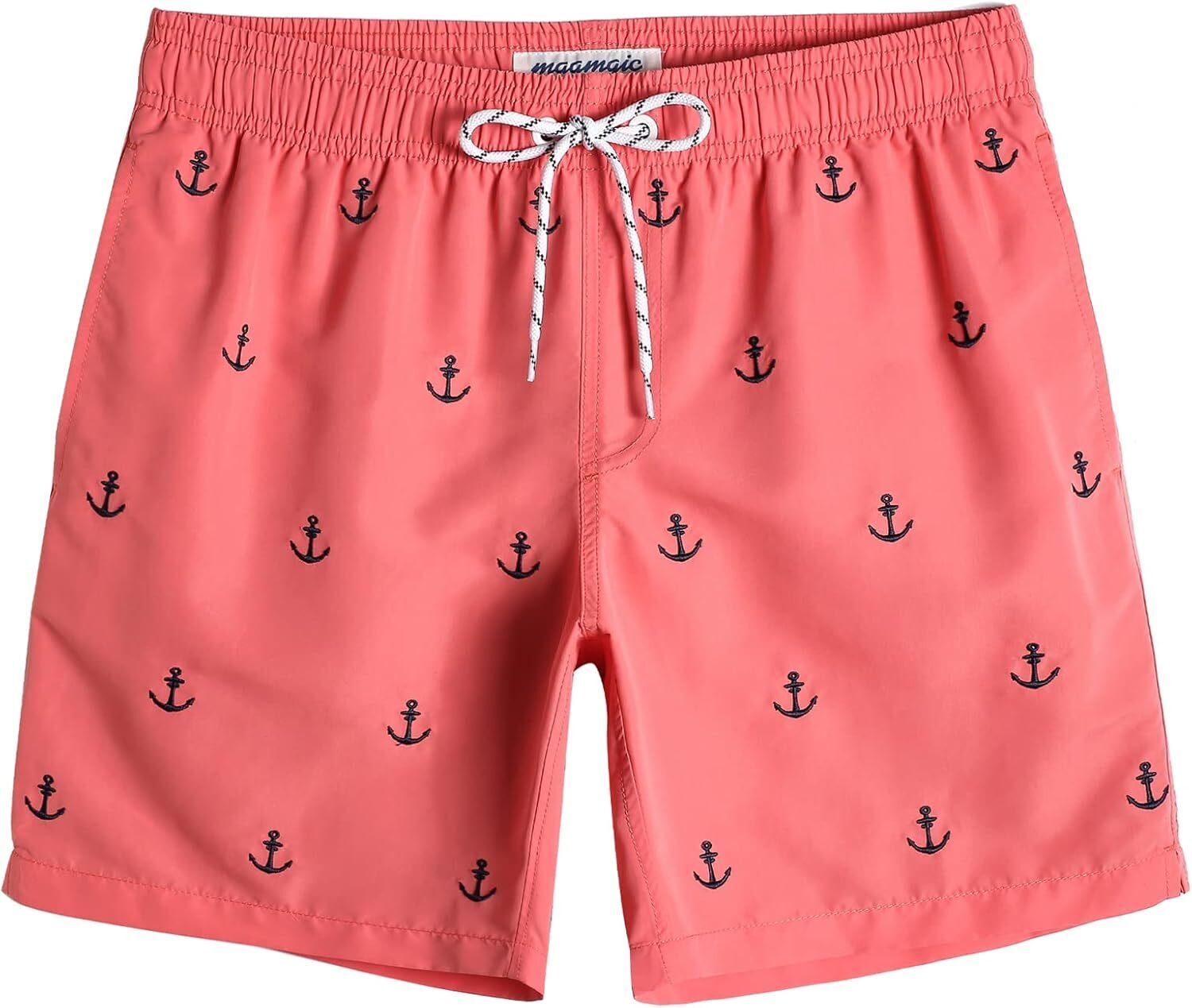 Men's Quick Dry Swim Trunks 7 Inch, Mesh Lining Funny Swim Shorts Bathing Suit - Picture 25 of 62