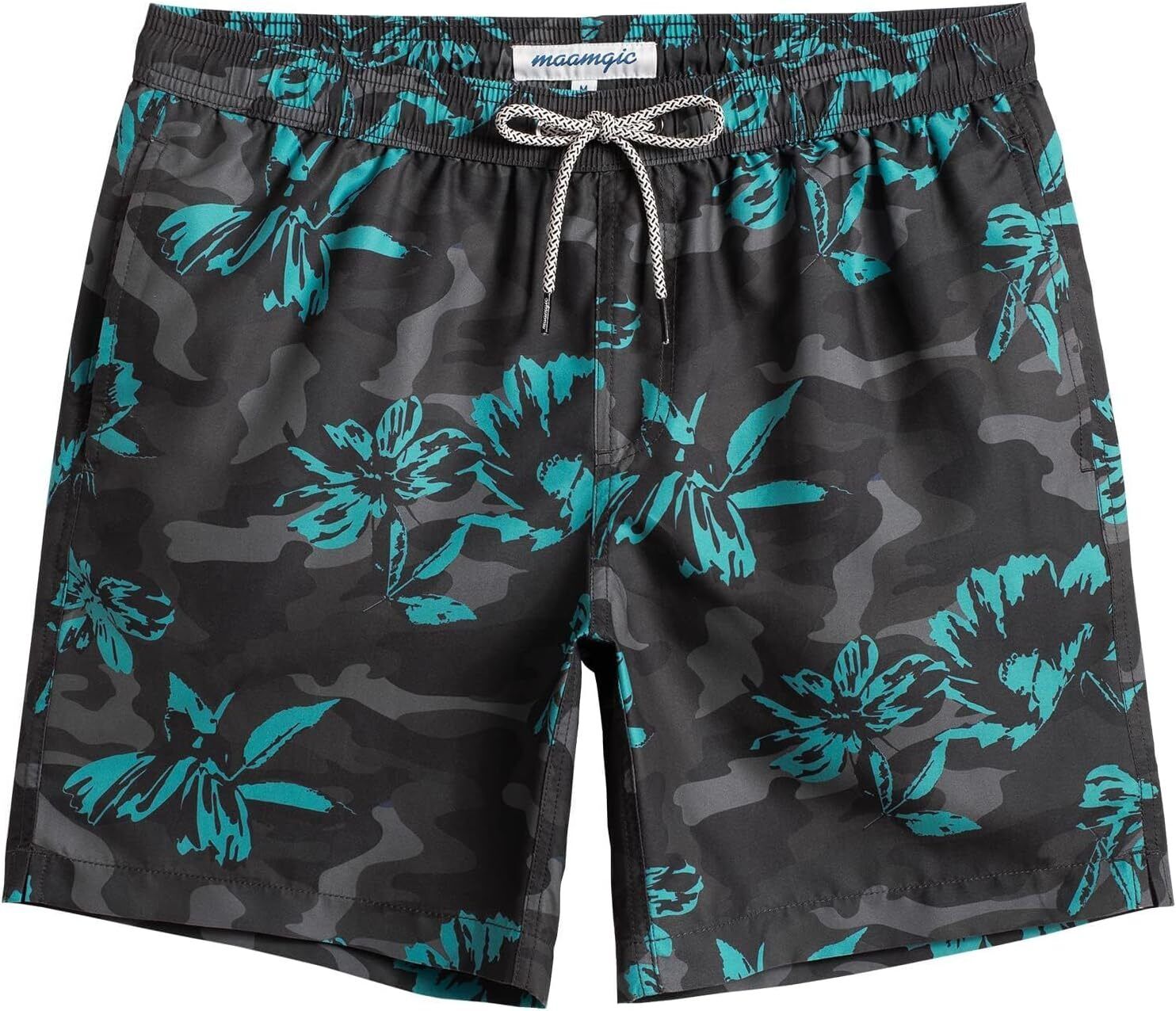 Men's Quick Dry Swim Trunks 7 Inch, Mesh Lining Funny Swim Shorts Bathing Suit - Picture 32 of 62