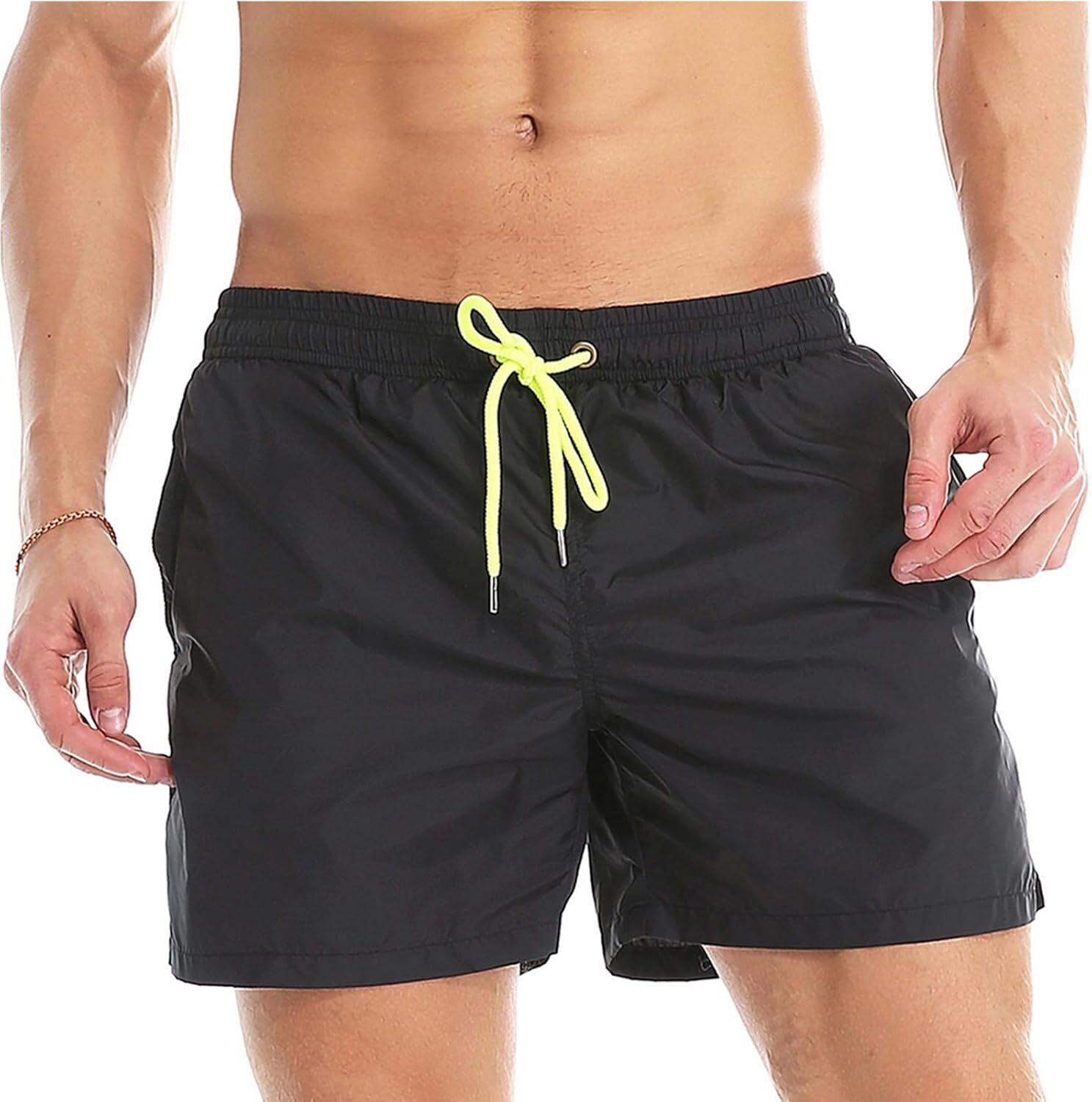Men's Quick-Dry Swim Trunks with Mesh Lining, Funny Swim Shorts Bathing Suit - Picture 23 of 123