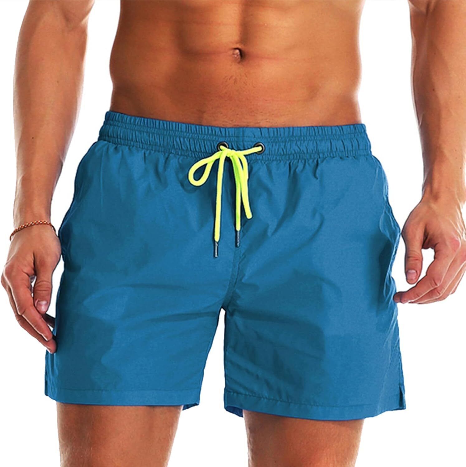 Men's Quick-Dry Swim Trunks with Mesh Lining, Funny Swim Shorts Bathing Suit - Picture 31 of 123