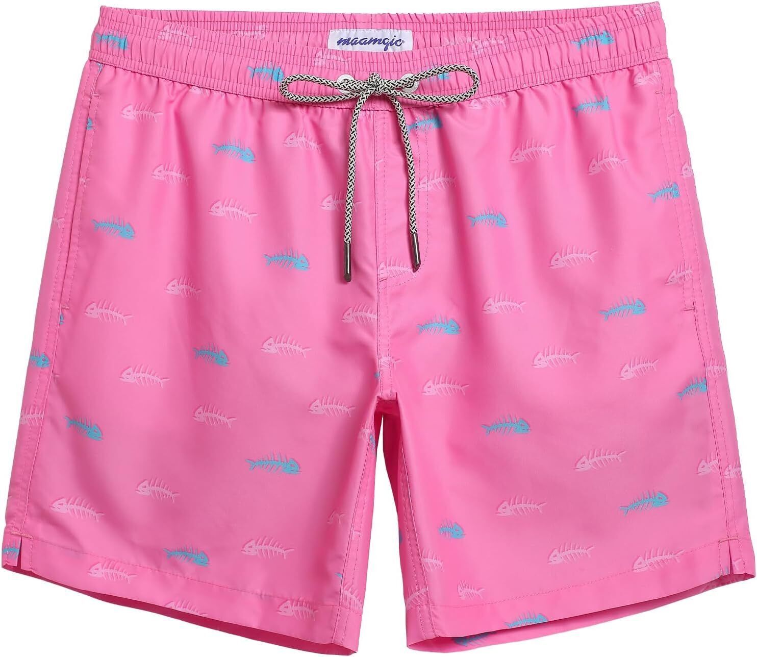 Men's Quick Dry Swim Trunks 7 Inch, Mesh Lining Funny Swim Shorts Bathing Suit - Picture 41 of 62