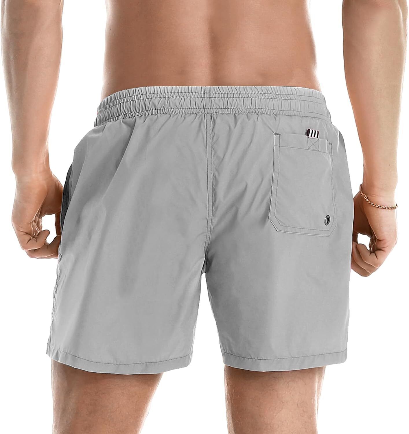 Men's Quick-Dry Swim Trunks with Mesh Lining, Funny Swim Shorts Bathing Suit - Picture 48 of 123