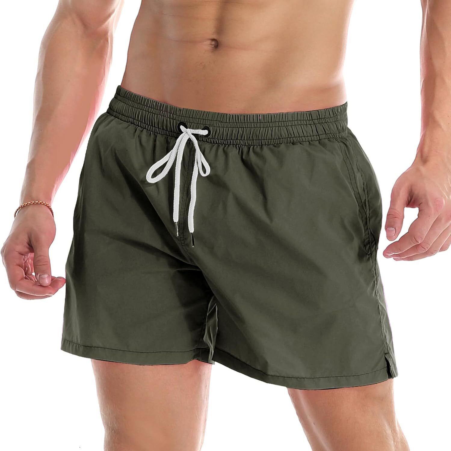 Men's Quick-Dry Swim Trunks with Mesh Lining, Funny Swim Shorts Bathing Suit - Picture 51 of 123