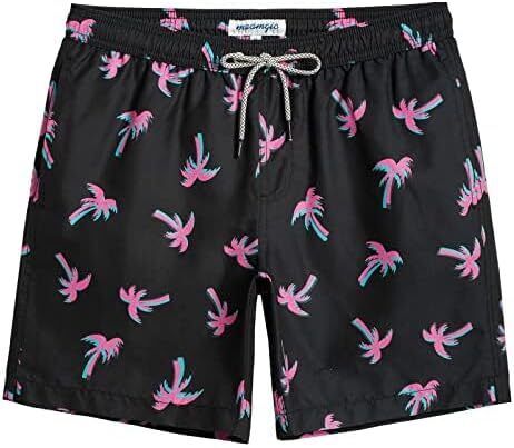Men's Quick Dry Swim Trunks 7 Inch, Mesh Lining Funny Swim Shorts Bathing Suit - Picture 58 of 62