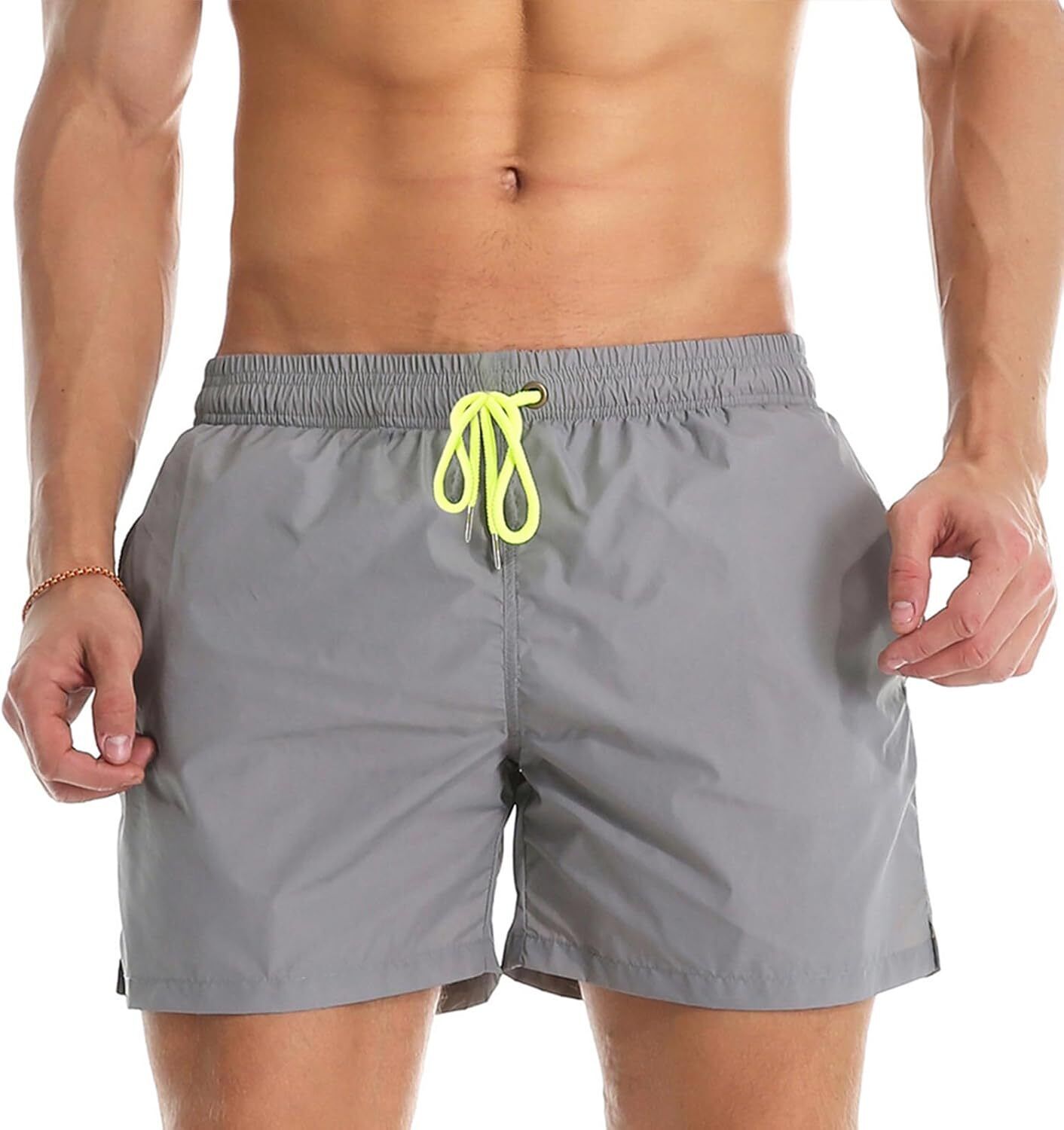 Men's Quick-Dry Swim Trunks with Mesh Lining, Funny Swim Shorts Bathing Suit - Picture 59 of 123
