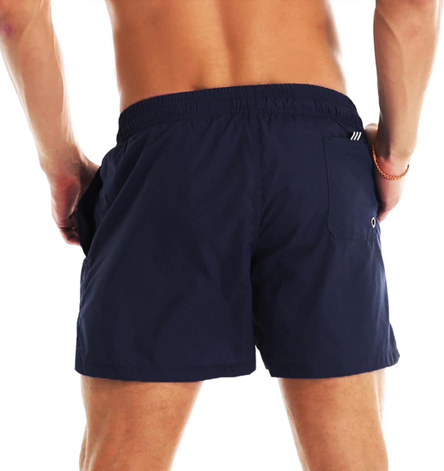 Men's Quick-Dry Swim Trunks with Mesh Lining, Funny Swim Shorts Bathing Suit - Picture 80 of 123