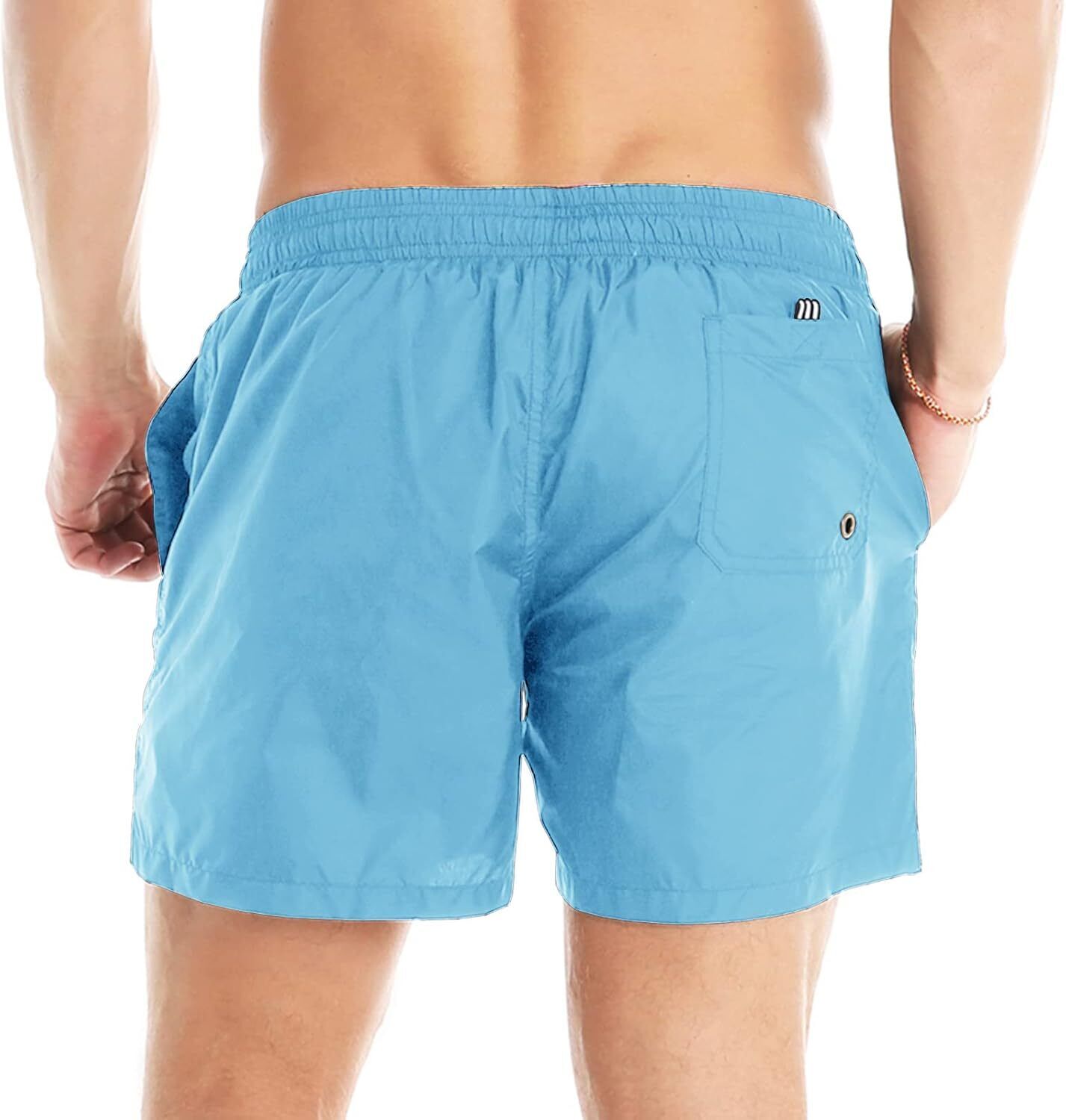 Men's Quick-Dry Swim Trunks with Mesh Lining, Funny Swim Shorts Bathing Suit - Picture 92 of 123