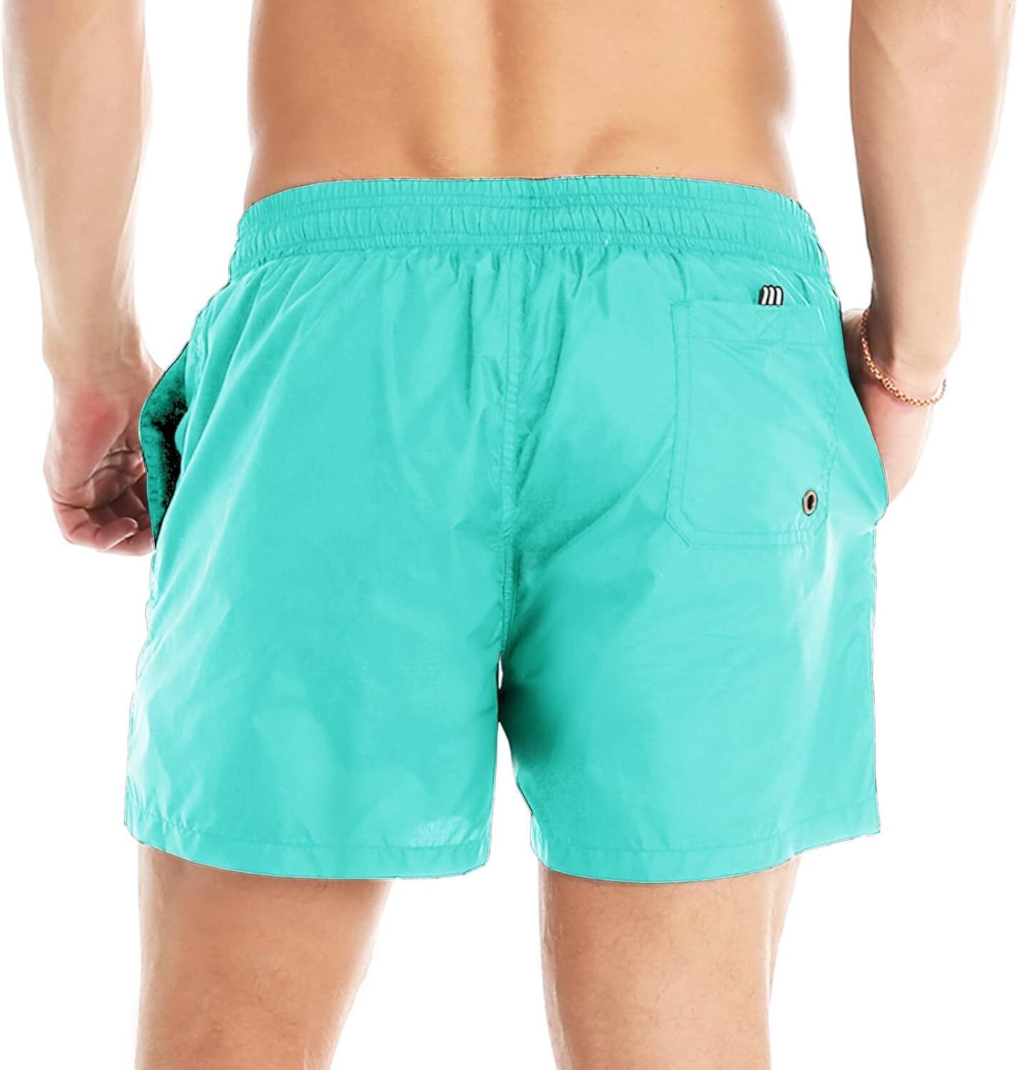 Men's Quick-Dry Swim Trunks with Mesh Lining, Funny Swim Shorts Bathing Suit - Picture 96 of 123
