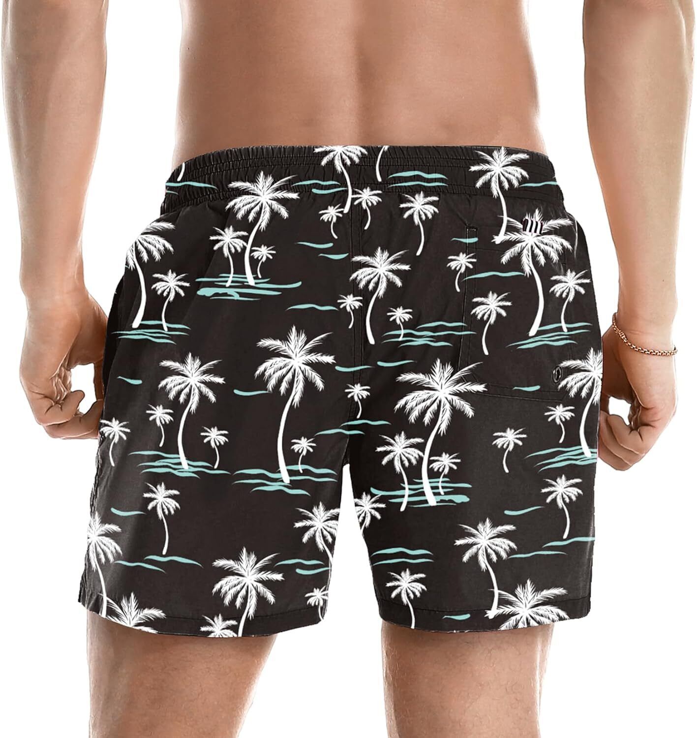 Men's Quick-Dry Swim Trunks with Mesh Lining, Funny Swim Shorts Bathing Suit - Picture 100 of 123