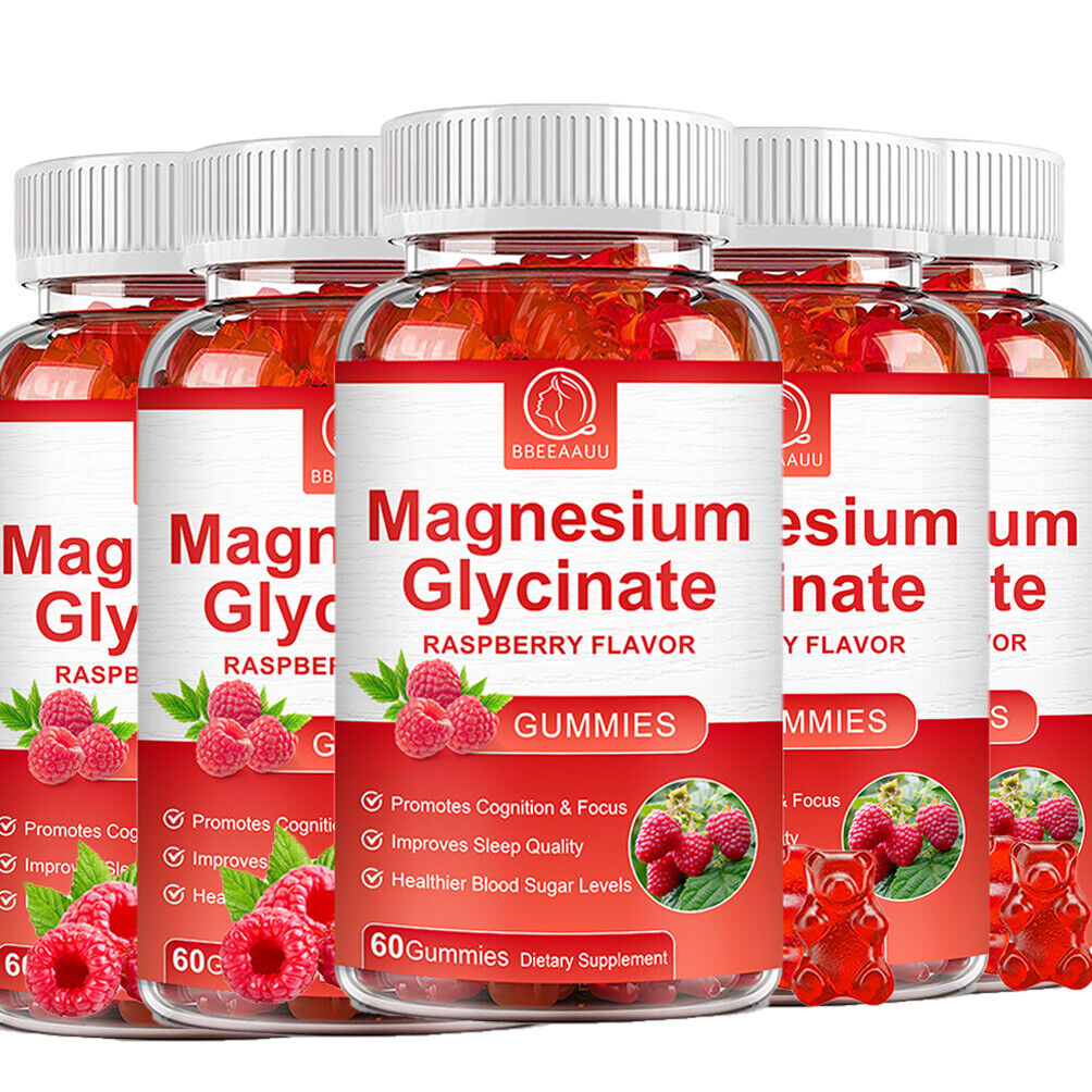 Magnesium Glycinate Gummies 500Mg,Joint&Bone Support Improve Sleep 2-300ct - Picture 12 of 12
