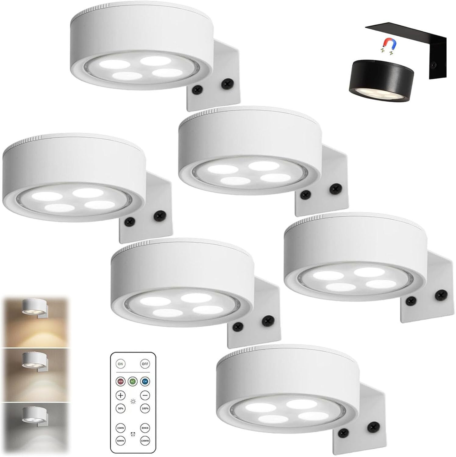 Chiclify Picture Lights Topveden for Pictures on Wall No Drill Magnetic Decor - Picture 56 of 64