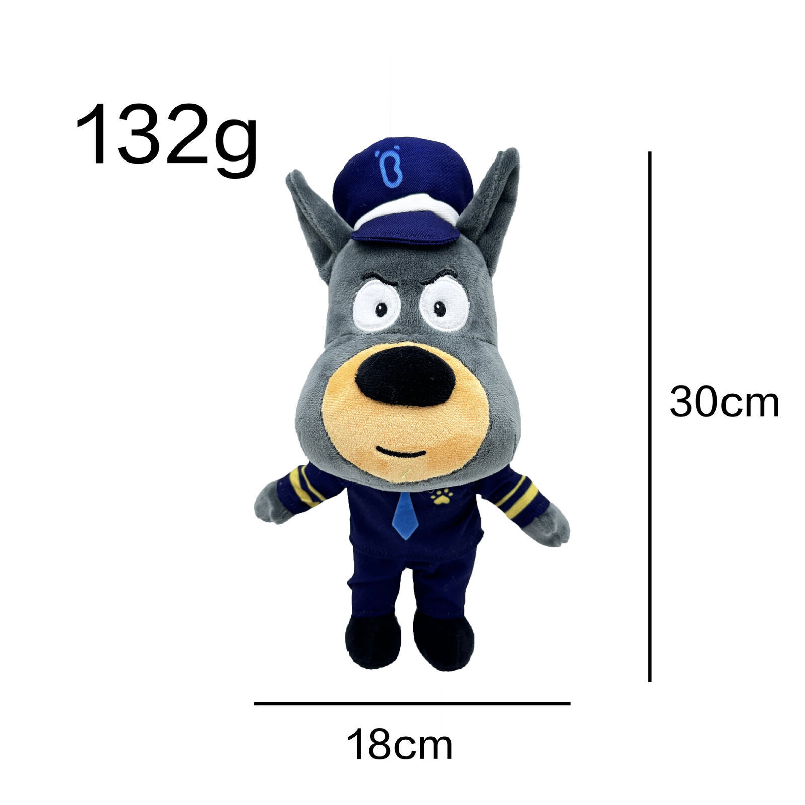 Sheriff Labrador Plush Toy Soft Stuffed Animal For Boys And Girls