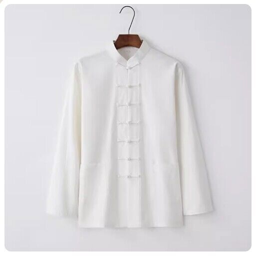 Traditioneller chinesischer Kung Fu Tai Chi Mantel Tang Anzug Uniform Jacke Kleidung für Männer - Bild 22 von 23
