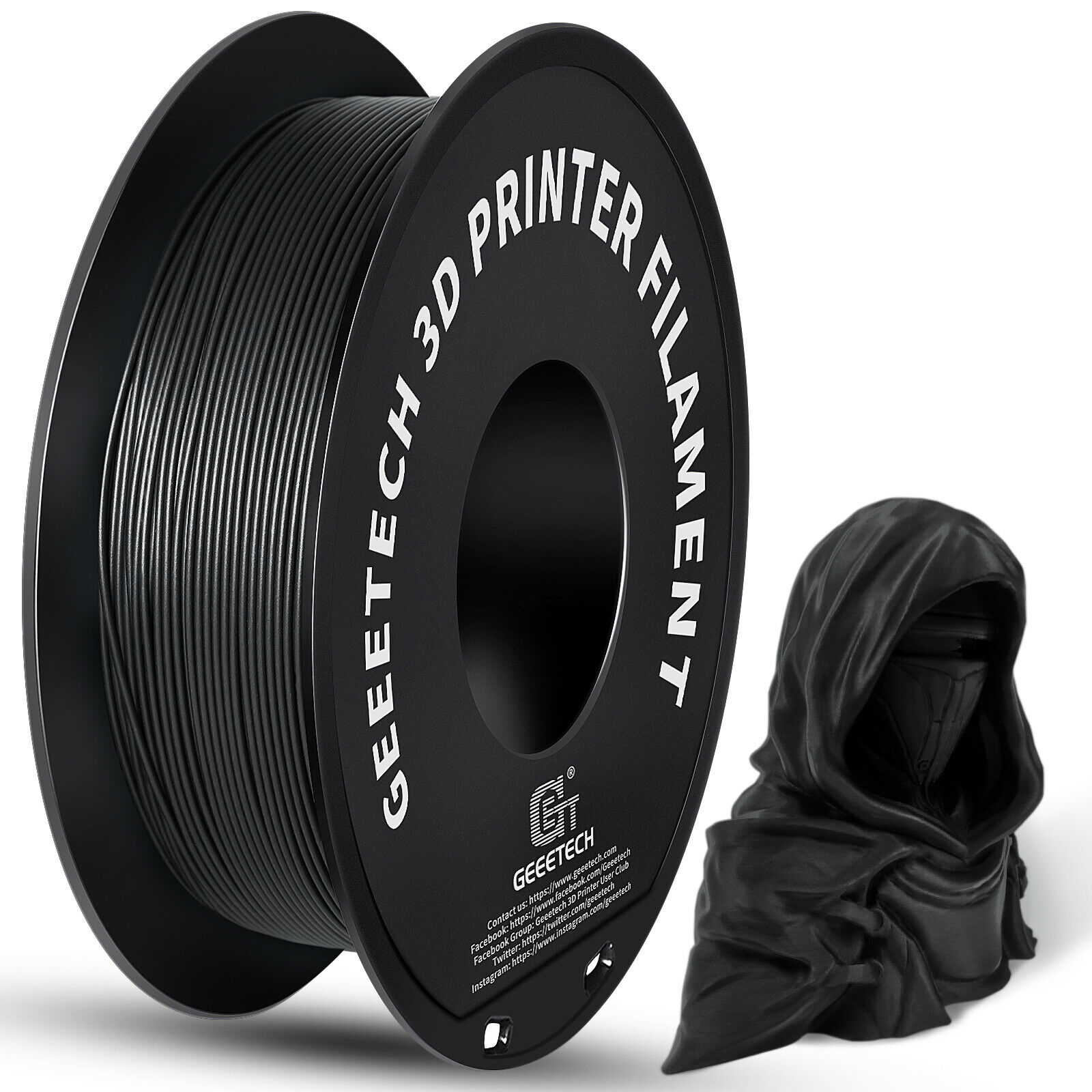 Geeetech 1kg 1.75mm PLA ABS PETG TPU 3D Filament Silk PLA für 3D Drucker - Afbeelding 4 van 44