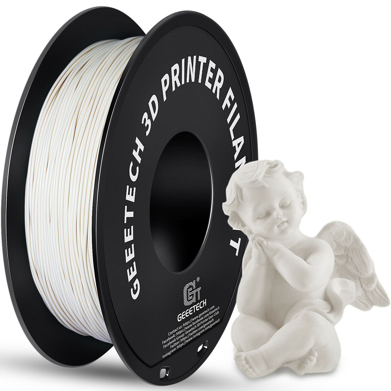 Geeetech 1kg 1.75mm PLA ABS PETG TPU 3D Filament Silk PLA für 3D Drucker - Afbeelding 11 van 44